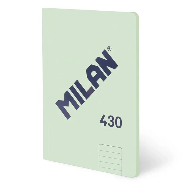 MILAN ΤΕΤΡΑΔΙΟ ΒΙΒΛΙΟΔΕΤΗΜΕΝΟ A4 48 ΦΥΛΛΑ COLLECTION ΠΡΑΣΙΝΟ