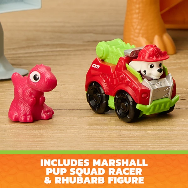 PAW PATROL DINO MOVIE ΣΕΤ ΠΑΙΧΝΙΔΟΥ LIFT AND RACE DINO