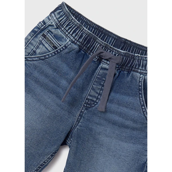 MAYORAL BERMUDA SHORTS DENIM JOGGER DENIM