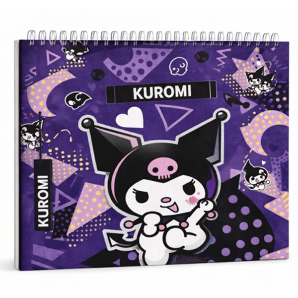 ΜΠΛΟΚ ΖΩΓΡΑΦΙΚΗΣ Α4 30 ΦΥΛΛΑ KUROMI - 5 ΣΧΕΔΙΑ