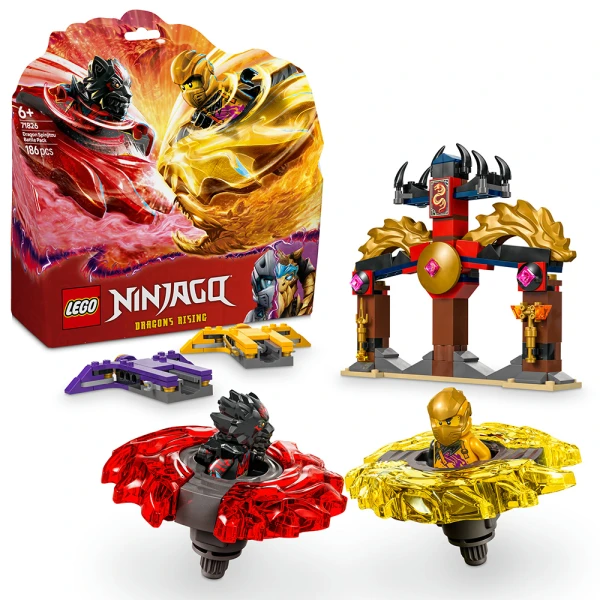 LEGO® NINJAGO® ΠΑΚΕΤΟ ΜΑΧΗΣ ΜΕ ΣΒΟΥΡΕΣ ΣΠΙΝΤΖΙΤΣΟΥ ΔΡΑΚΟΥΣ