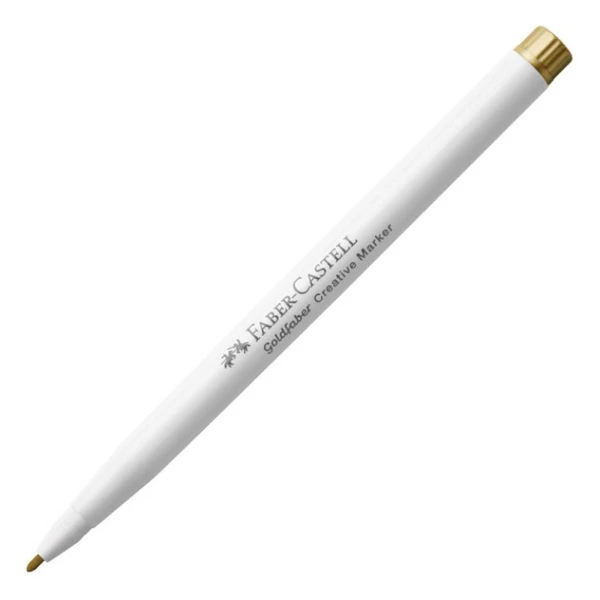 FABER-CASTELL CREATIVE METALLIC MARKER 1.5mm GOLD