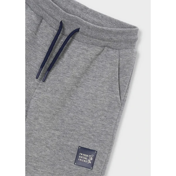 MAYORAL TRACKSUIT FLEECE HOOD  BLUE DARK