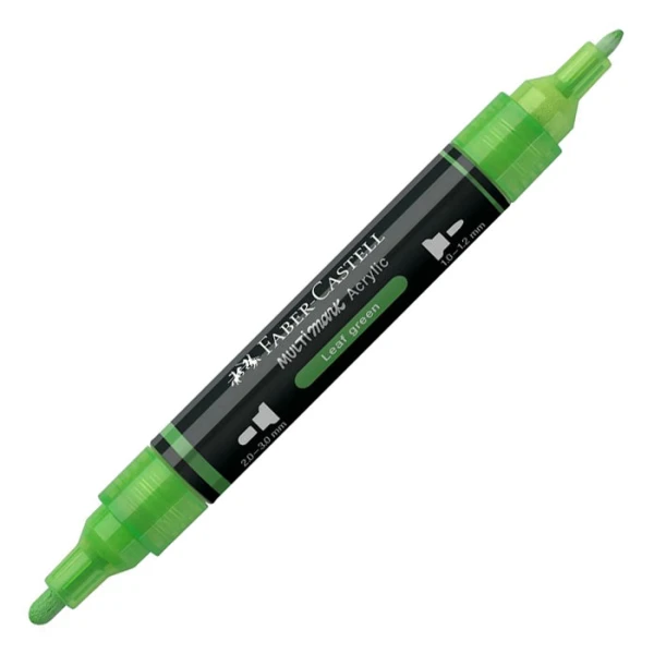 FABER-CASTELL ΑΚΡΥΛΙΚΟΣ ΜΑΡΚΑΔΟΡΟΣ MULTIMARK ΧΡΩΜΑ 112 LEAF GREEN