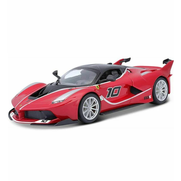 BBURAGO 1:24 RACE FERRARI FXX-K (N.10) RED