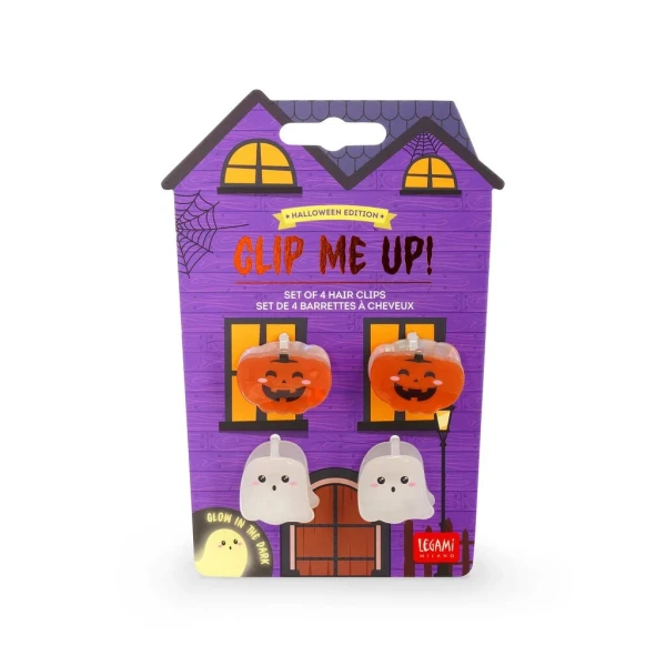 LEGAMI SET OF 4 HALLOWEEN HAIR CLIPS – CLIP ME UP