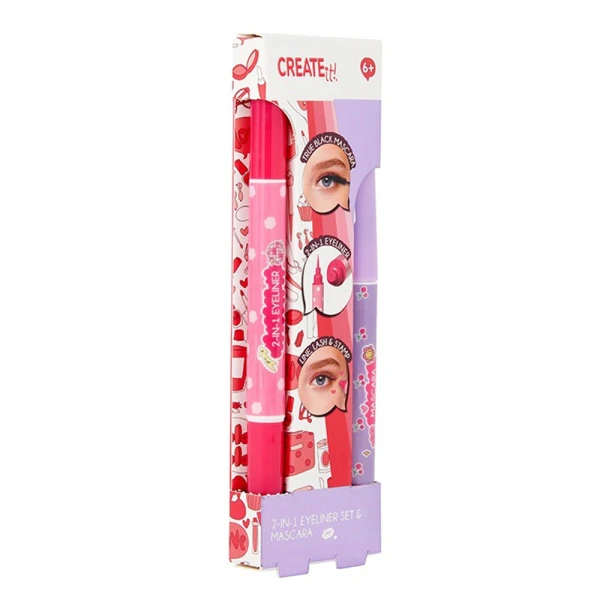 CREATE IT! ΣΕΤ ΜΑΚΙΓΙΑΖ ΜΑΤΙΩΝ ΜΕ ΜΑΣΚΑΡΑ ΚΑΙ EYELINER STAMP