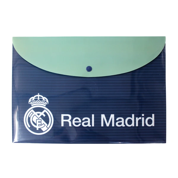 BACK ME UP ΦΑΚΕΛΟΣ A4 ΜΕ ΚΟΥΜΠΙ REAL MADRID