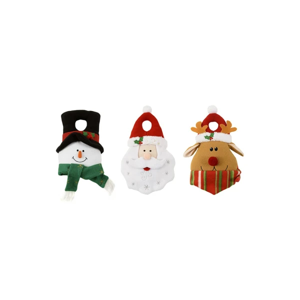 CHRISTMAS ORNAMENT DOOR DECORATION 26 cm - 3 DESIGNS