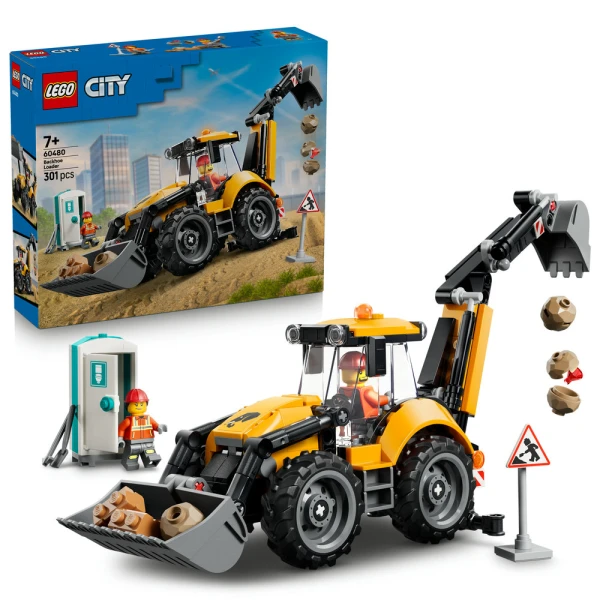 LEGO® CITY ΚΙΤΡΙΝΟΣ ΤΡΟΧΟΦΟΡΟΣ ΕΚΣΚΑΦΕΑΣ 