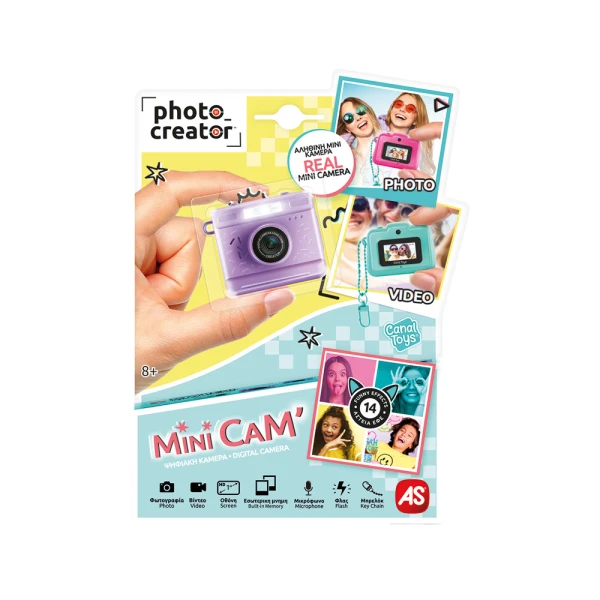 PHOTO CREATOR MINI DIGITAL CAMERA - 6 COLOURS