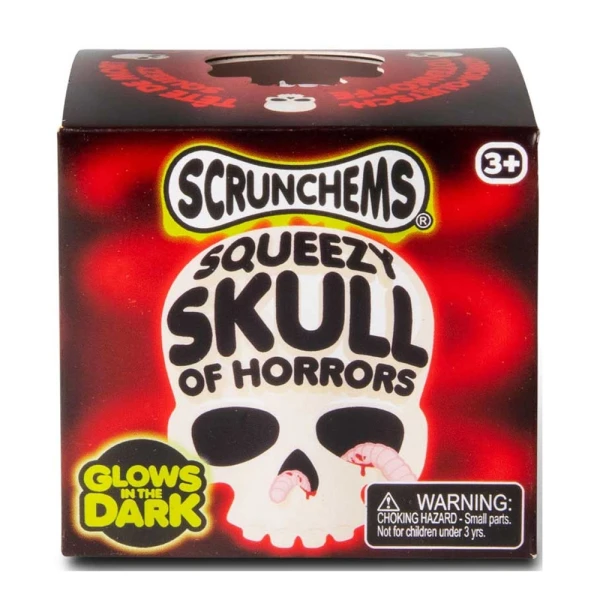 SCRUNCHEMS SQUEEZY SKULL OF HORRORS