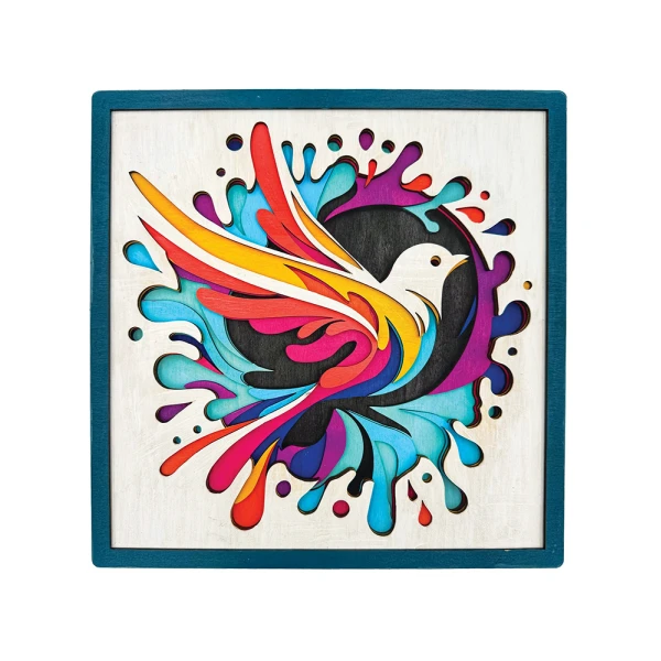 SPLAT PLANET ΞΥΛΙΝΟ ΣΕΤ ΖΩΓΡΑΦΙΚΗΣ HUMMINGBIRD