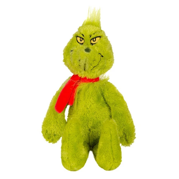 PLUSH GRINCH WITH SCARF 30 cm