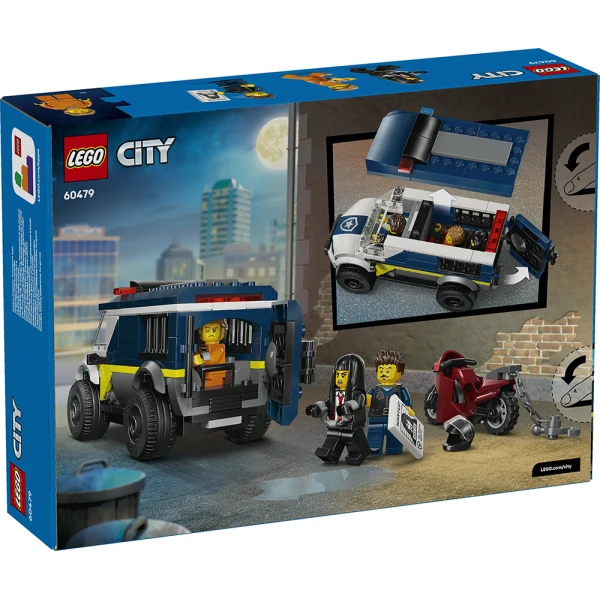 LEGO® CITY ΑΣΤΥΝΟΜΙΚΟ ΒΑΝ ΜΕΤΑΦΟΡΑΣ ΚΡΑΤΟΥΜΕΝΩΝ
