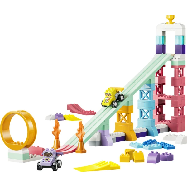 LEGO® DUPLO® 3 ΣΕ 1 ΔΗΜΙΟΥΡΓΙΚΕΣ ΡΑΜΠΕΣ ΜΕ ΟΧΗΜΑΤΑ