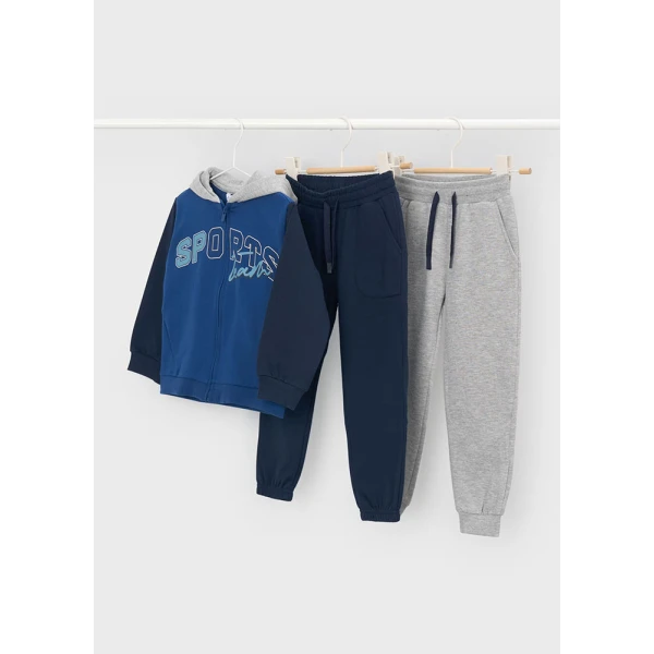 MAYORAL TRACKSUIT FLEECE2 PANTS BASIC DARK BLUE 