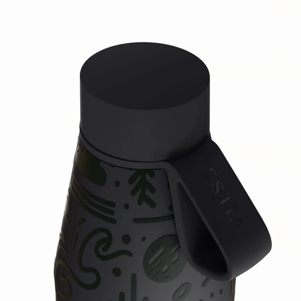 ESTIA HOME ART ΘΕΡΜΟΣ FLOW SAVE THE AEGEAN 500ml NOIR ECHO