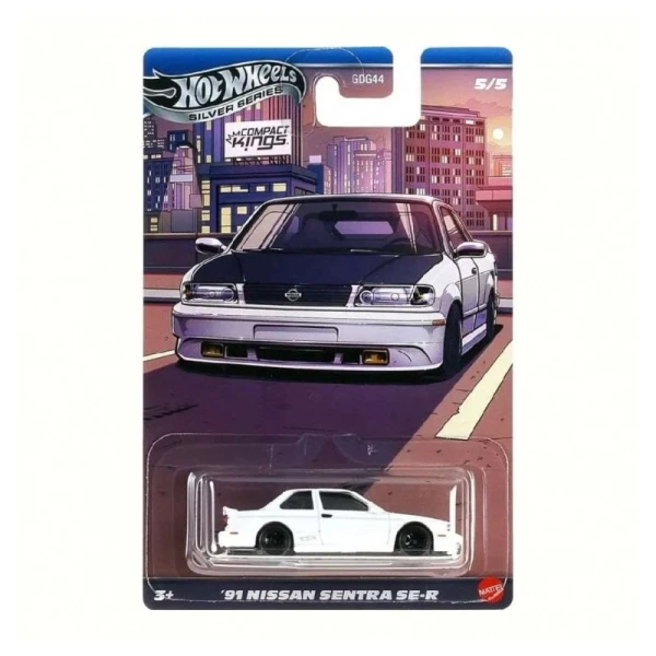 HOT WHEELS SILVER SERIES ΑΥΤΟΚΙΝΗΤΑΚΙΑ COMPACT KINGS - 5 ΣΧΕΔΙΑ