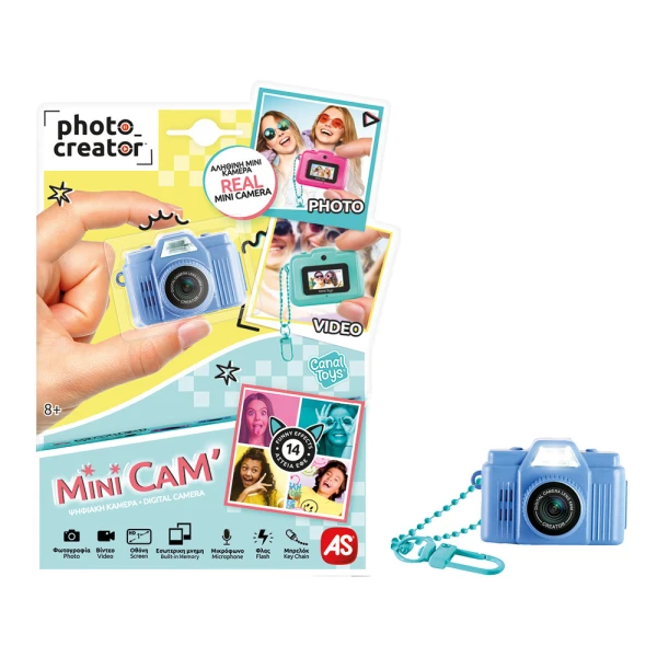 PHOTO CREATOR MINI DIGITAL CAMERA - 6 COLOURS