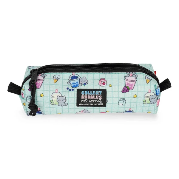 LEGAMI PENCIL CASE WITH ZIPPER KITTY BUBBLE TEA