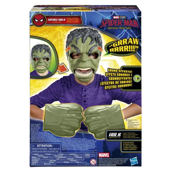 MARVEL SPIDER-MAN BRAND NEW DAY ΗΛΕΚΤΡΟΝΙΚΗ ΜΑΣΚΑ SAVAGE HULK