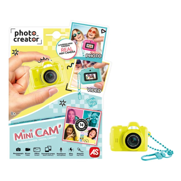 PHOTO CREATOR MINI DIGITAL CAMERA - 6 COLOURS