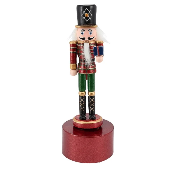 MUSIC BOX NUTCRACKER CAROUSEL 8X22 cm - 3 DESIGNS