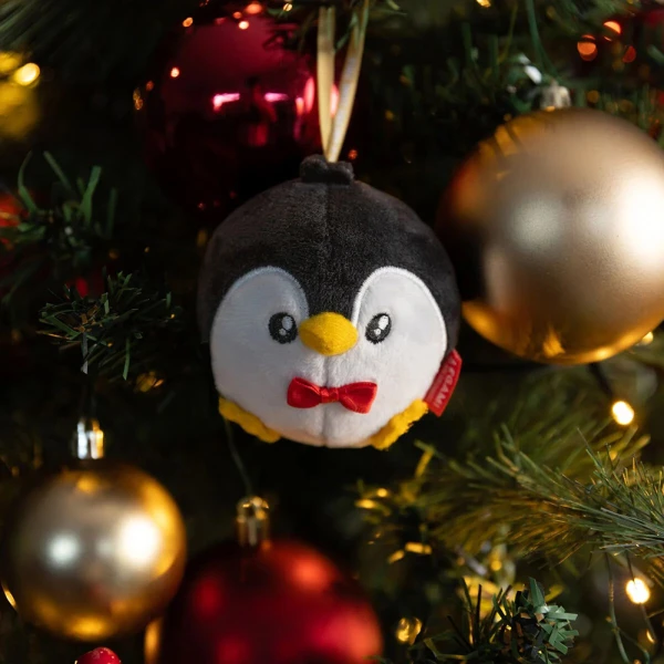 LEGAMI PLUSH HANGING OH-OH ORNAMENT - PENGUIN