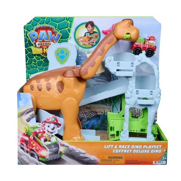PAW PATROL DINO MOVIE ΣΕΤ ΠΑΙΧΝΙΔΟΥ LIFT AND RACE DINO