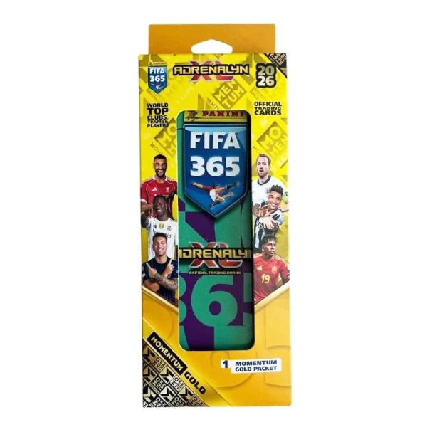 PANINI FIFA 365 2026 ADRENALYN ΜΕΤΑΛΛΙΚΗ ΘΗΚΗ ΓΙΑ ΜΟΛΥΒΙΑ