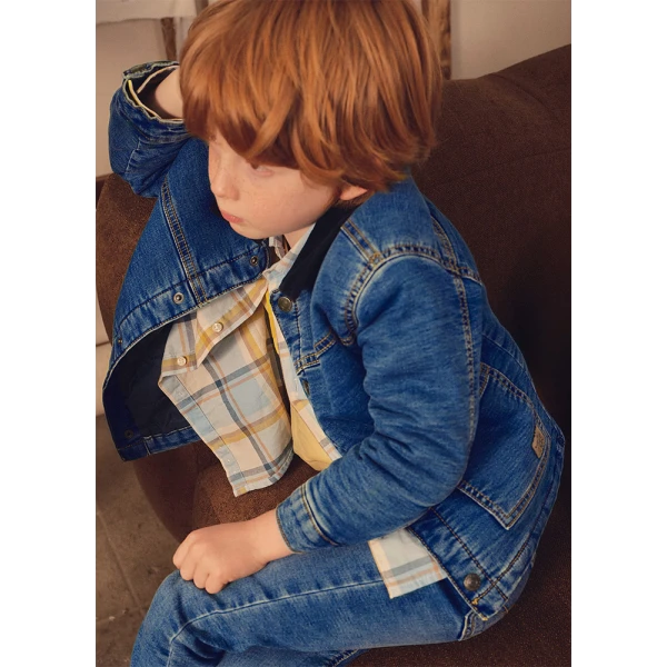 MAYORAL ΤΖΑΚΕΤ SOFT DENIM ΕΝΙΣΧΥΜΕΝΟ ΤΖΙΝ