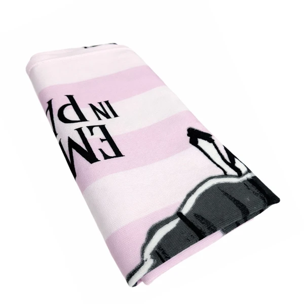ΠΕΤΣΕΤΑ ΘΑΛΑΣΣΗΣ MICROFIBER 70Χ150 εκ. ΜΕ ΝΕΣΕΣΕΡ EMILY IN PARIS
