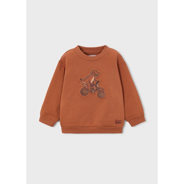 MAYORAL FLEECE EMBOSSED TERRACOTTA 