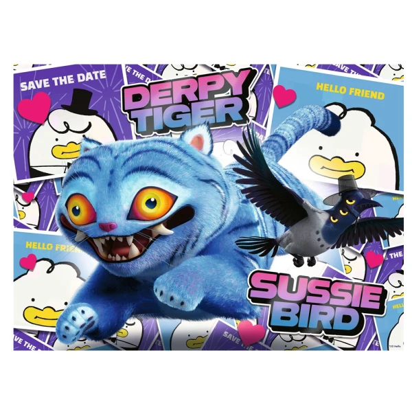 RAVENSBURGER ΠΑΖΛ 100XXL τεμ. K-POP DEMON HUNTERS DERPY ΚΑΙ SUSSIE