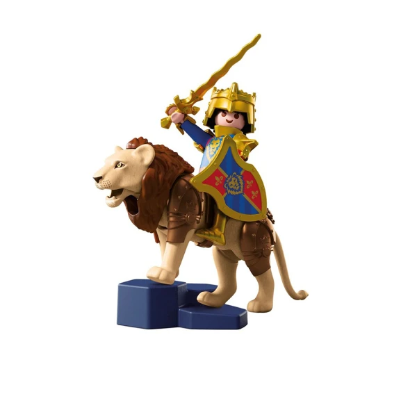 PLAYMOBIL KNIGHTS ΧΡΥΣΟΣ ΙΠΠΟΤΗΣ ΜΕ ΛΙΟΝΤΑΡΙ