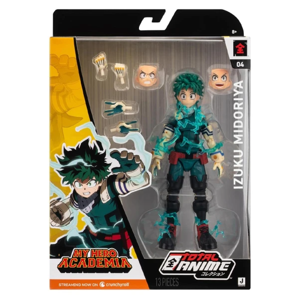 TOTAL ANIME - ΦΙΓΟΥΡΑ ΔΡΑΣΗΣ 16εκ. ΜΕ ΑΞΕΣΟΥΑΡ W1 IZUKU MIDORIYA