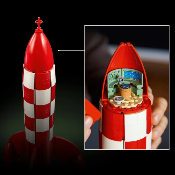 LEGO® IDEAS ΣΕΛΗΝΙΑΚΟΣ ΠΥΡΑΥΛΟΣ TINTIN®