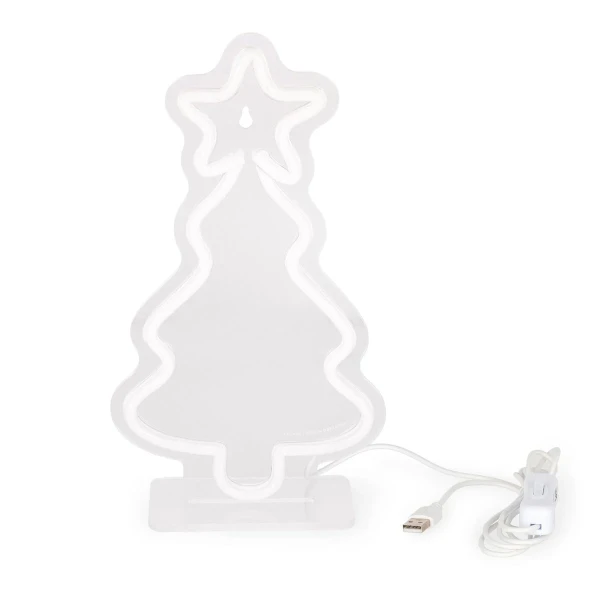 LEGAMI DECORATIVE LIGHT NEON EFFECT LED SIGN - ITS A SIGN - CHRISTMAS TREE