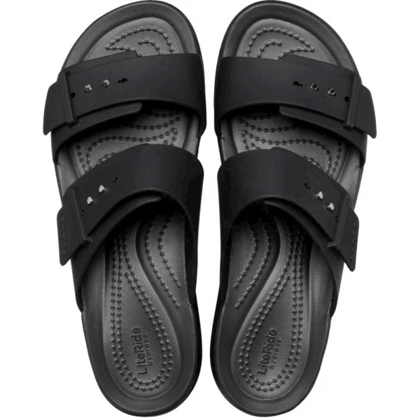 CROCS BROOKLYN BUCKLE LOWWDG BLACK