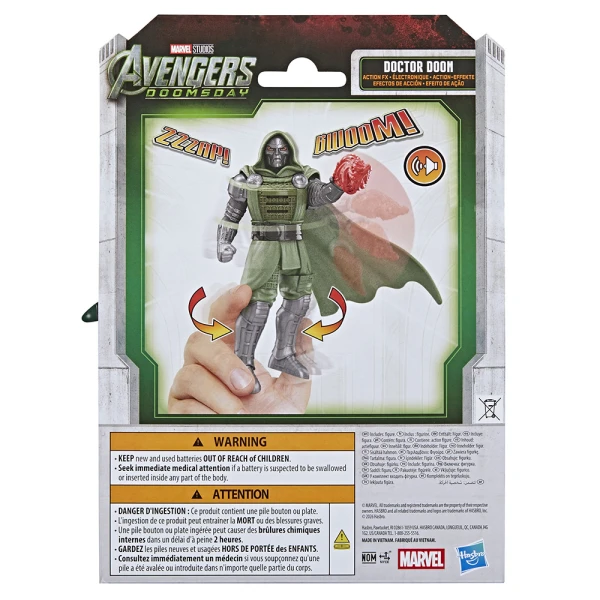 MARVEL AVENGERS MV5 ACTION FX ΦΙΓΟΥΡΑ ΔΡΑΣΗΣ DOCTOR DOOM