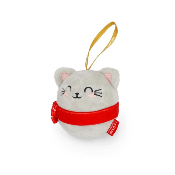 LEGAMI PLUSH HANGING OH-OH ORNAMENT - KITTY