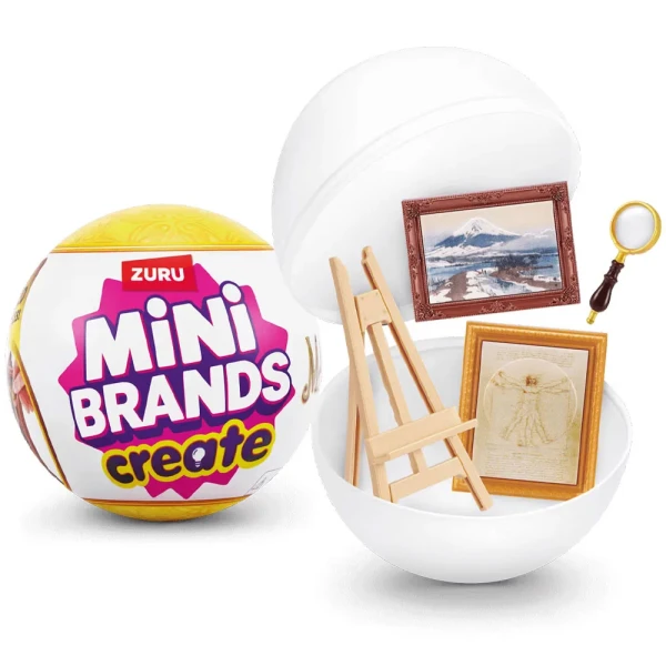 ZURU MINI BRANDS MASTERPIECES SERIES 1 ΠΑΙΧΝΙΔΙ ΜΙΝΙΑΤΟΥΡΑ ΣΥΛΛΕΚΤΙΚΟ ΕΚΠΛΗΞΗ 