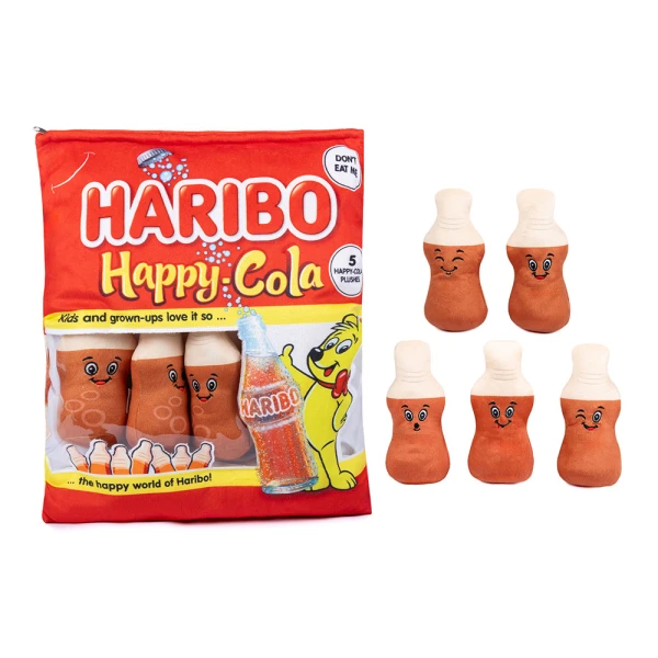 HARIBO COLA BOTTLE SNACK BAG ΜΕΓΑΛΟ ΜΕ 5 ΛΟΥΤΡΙΝΑ