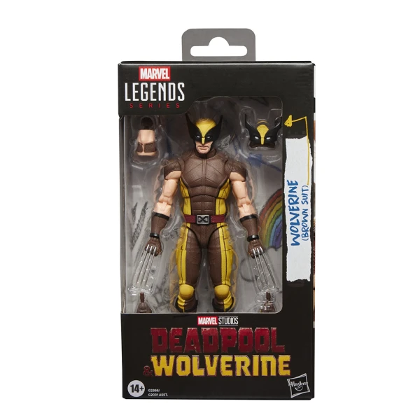 MARVEL LEGENDS SERIES ΦΙΓΟΥΡΑ WOLVERINE BROWN SUIT