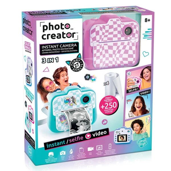 PHOTO CREATOR INSTANT CAMERA - 4COLOURS