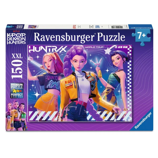 RAVENSBURGER PUZZLE 150XXL pcs K-POP DEMON HUNTERS HUNTRIX WORLD TOUR