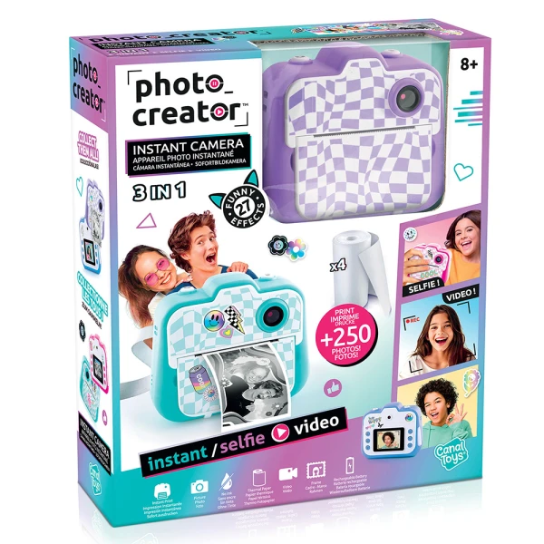 PHOTO CREATOR INSTANT CAMERA - 4COLOURS
