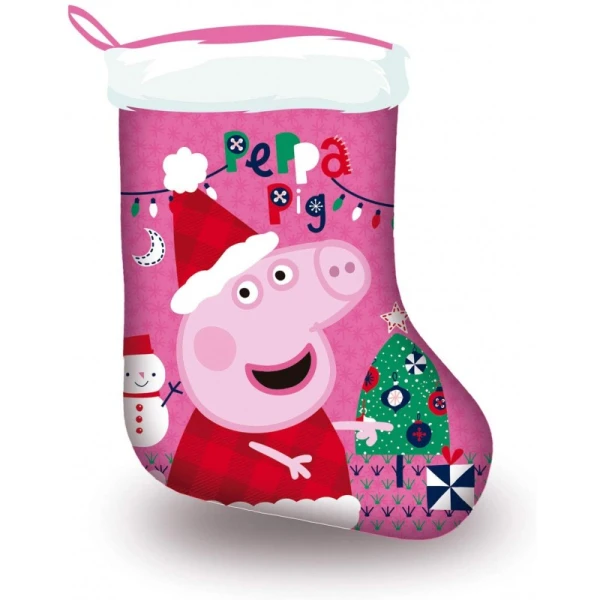 CHRISTMAS SOCK PEPPA PIG 42 cm
