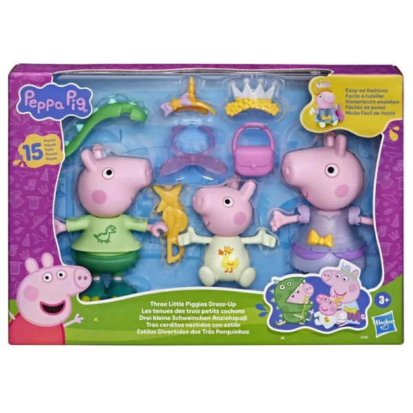 PEPPA PIG ΣΕΤ THREE LITTLE PIGGIES DRESS-UP